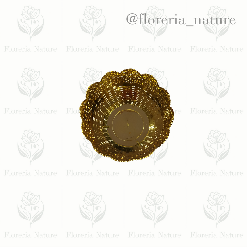 Florero Dorado p